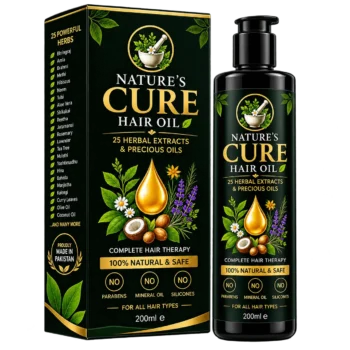 Nature’s Cure Hair Oil Set